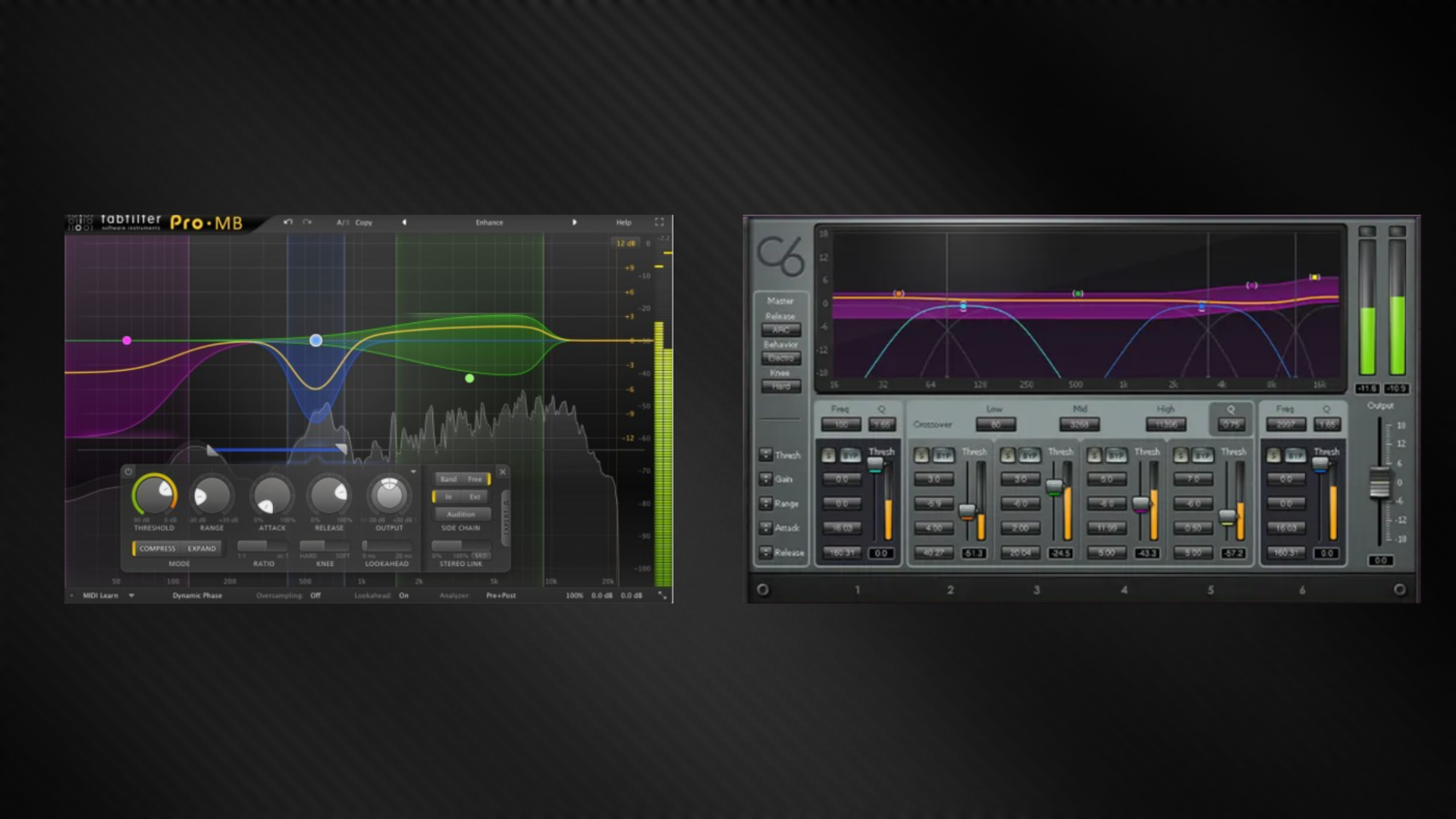 FabFilter Pro-MB et Waves C6