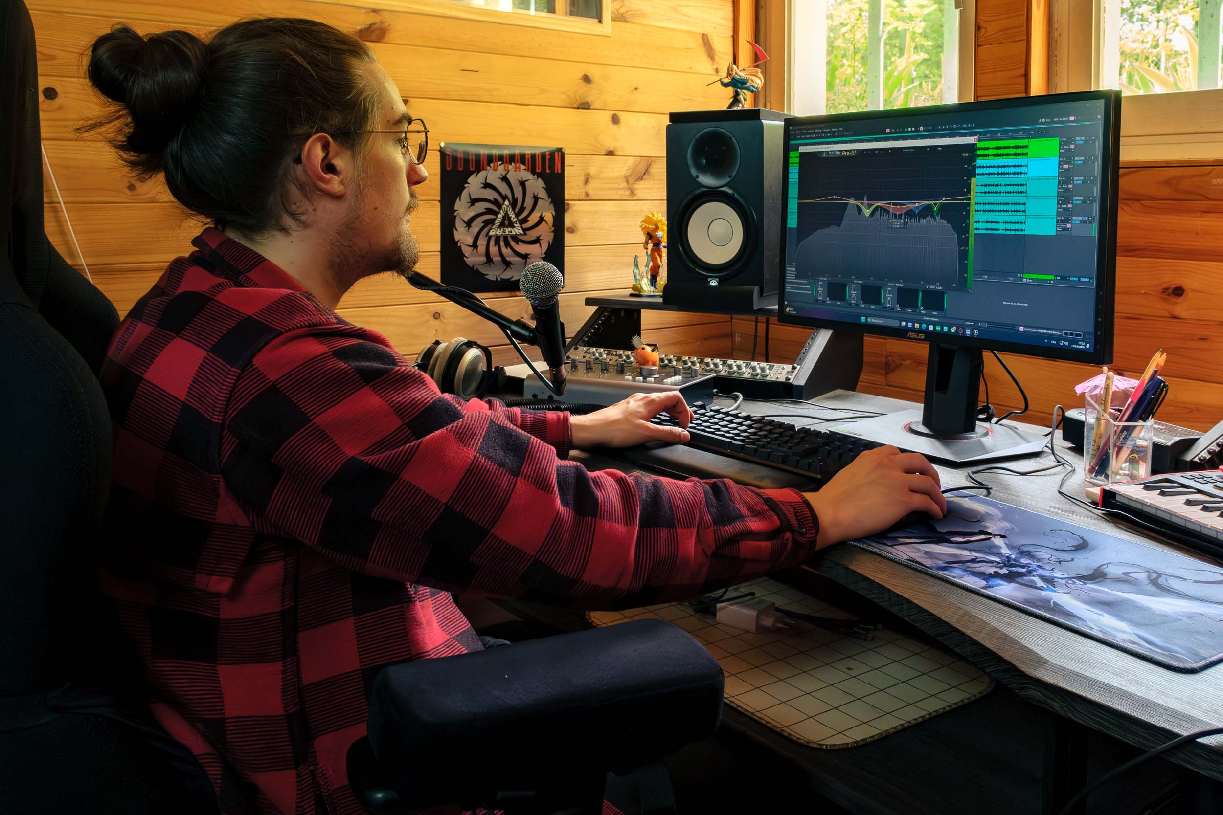 L'ingénieur à la console